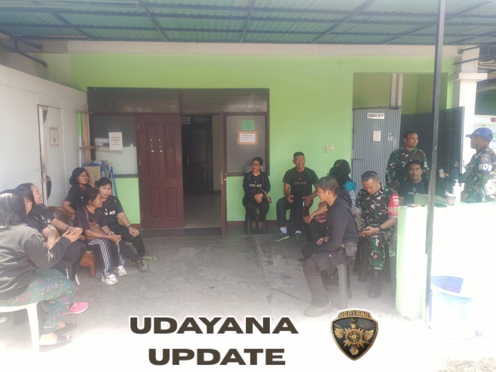 Dandim Bersama Keluarga Besar Kodim Klungkung Melayat Di RSAD Denpasar