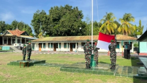 Upacara Bendera di Kodim 1603/Sikka: Wujud Penguatan Nasionalisme dan Profesionalisme Prajurit