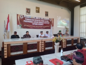 Optimalisasi Fungsi Preventif, Babinsa 1623-07/Bebandem hadiri Pembukaan Peningkatan Kapasitas Forum sipandu beradat