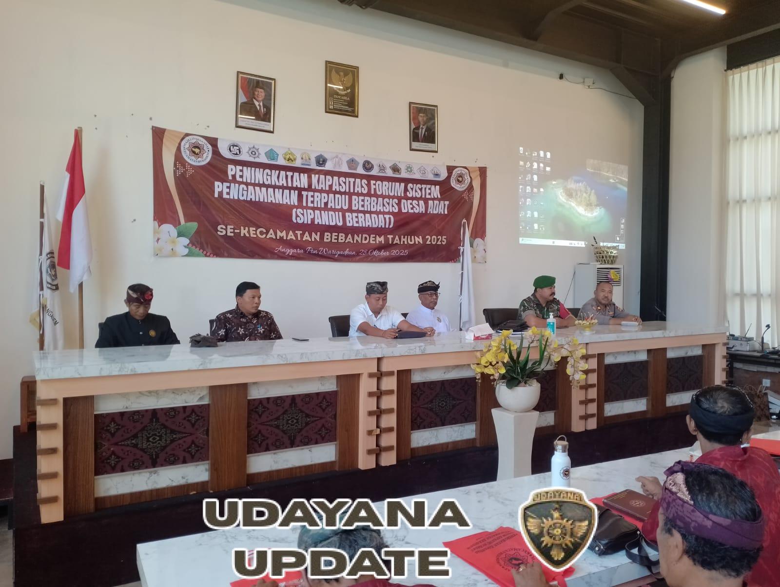 Optimalisasi Fungsi Preventif, Babinsa 1623-07/Bebandem hadiri Pembukaan Peningkatan Kapasitas Forum sipandu beradat