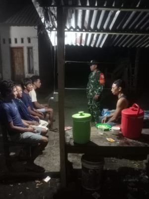 Warga Dusun Campa Sambut Positif Himbauan Babinsa untuk Tetap Tertib