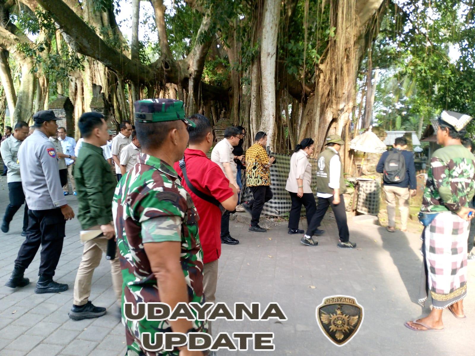 Danramil Blahbatuh Pastikan Kegiatan Kunker Komisi IV DPR RI Berjalan Kondusif