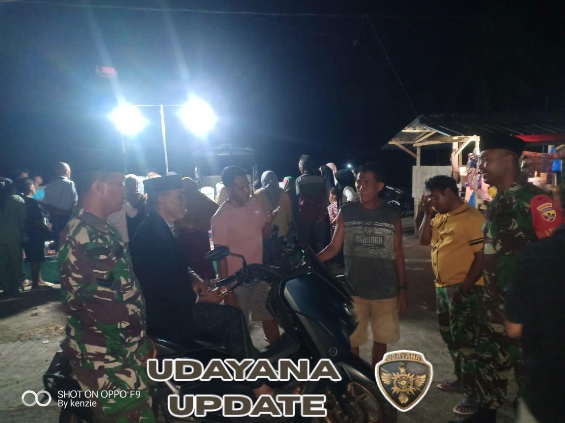 Patroli Babinsa di Sape Cegah Peredaran Miras dan Narkoba