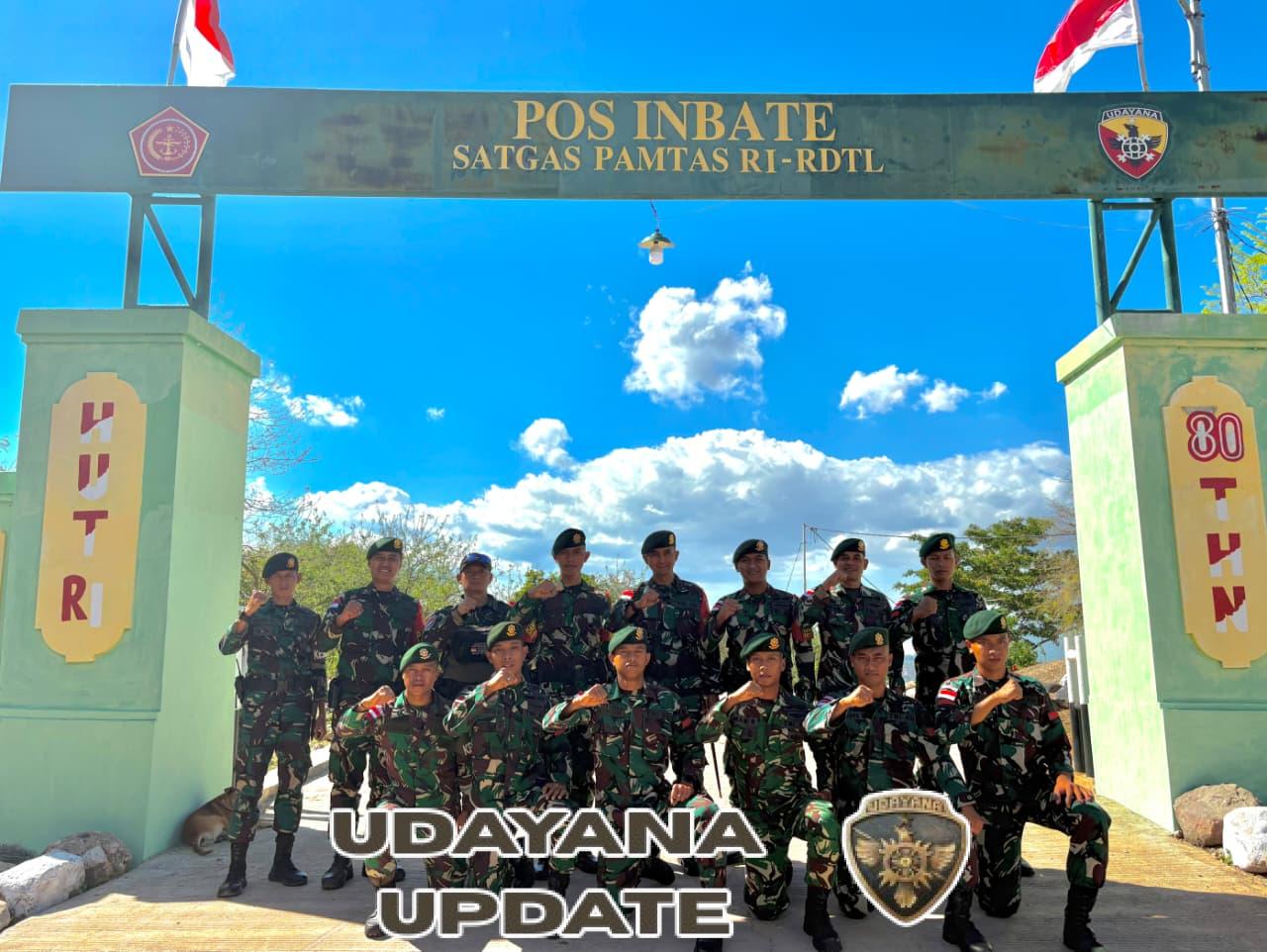 Berikan Motivasi, Dansatgas Pamtas Yonarhanud 2 Kostrad Kunjungi Pos Inbate