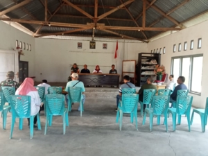 Babinsa Koramil 1602-01/Ende Dampingi Klarifikasi Lokasi Pekuburan Mautapaga