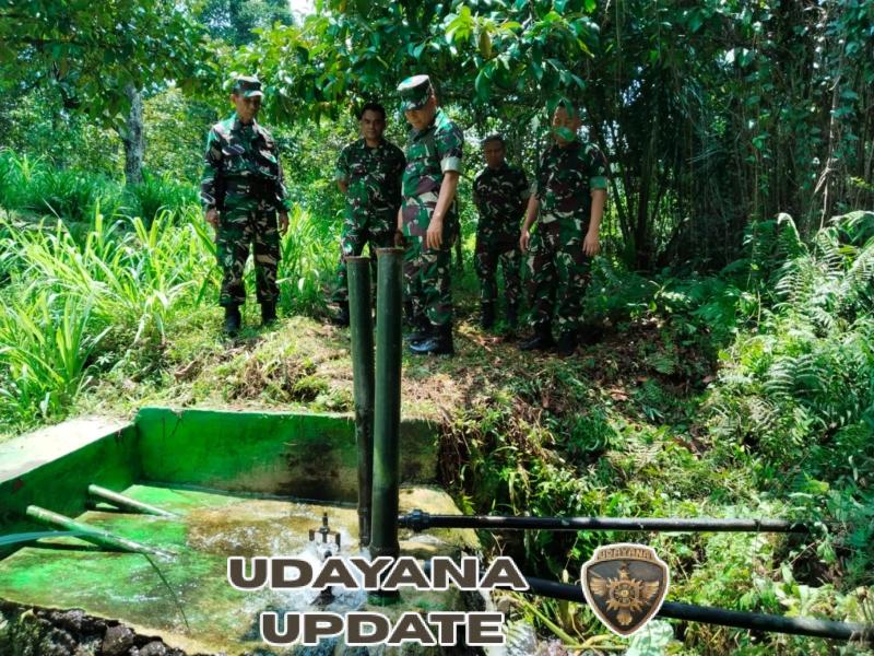 Kodim 1606 Mataram Dampingi Tim Itjenad Cek Pompa Hidram Narmada