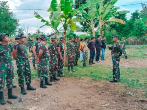 Hari Kedua, Dandim Klungkung Optimalkan Penyiapan Lahan Koperasi Desa Merah Putih Desa Jumpai