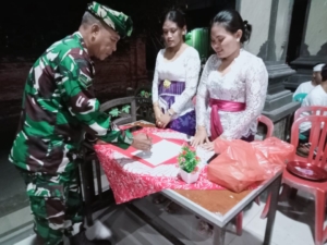 Wujud Dukungan Babinsa Terhadap Generasi Muda Desa Medahan