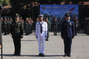 Kasdim Belu Pimpin Upacara Peringatan Hari Ulang Tahun ke-80 Tentara Nasional Indonesia