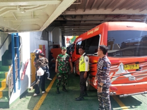 Serda Beni Eka S Pastikan Situasi Pelabuhan Poto Tano Aman dan Kondusif