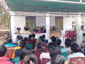 Musdes Desa Lamika Bahas Validasi Data Penerima Bantuan Sosial, Babinsa Turut Hadir