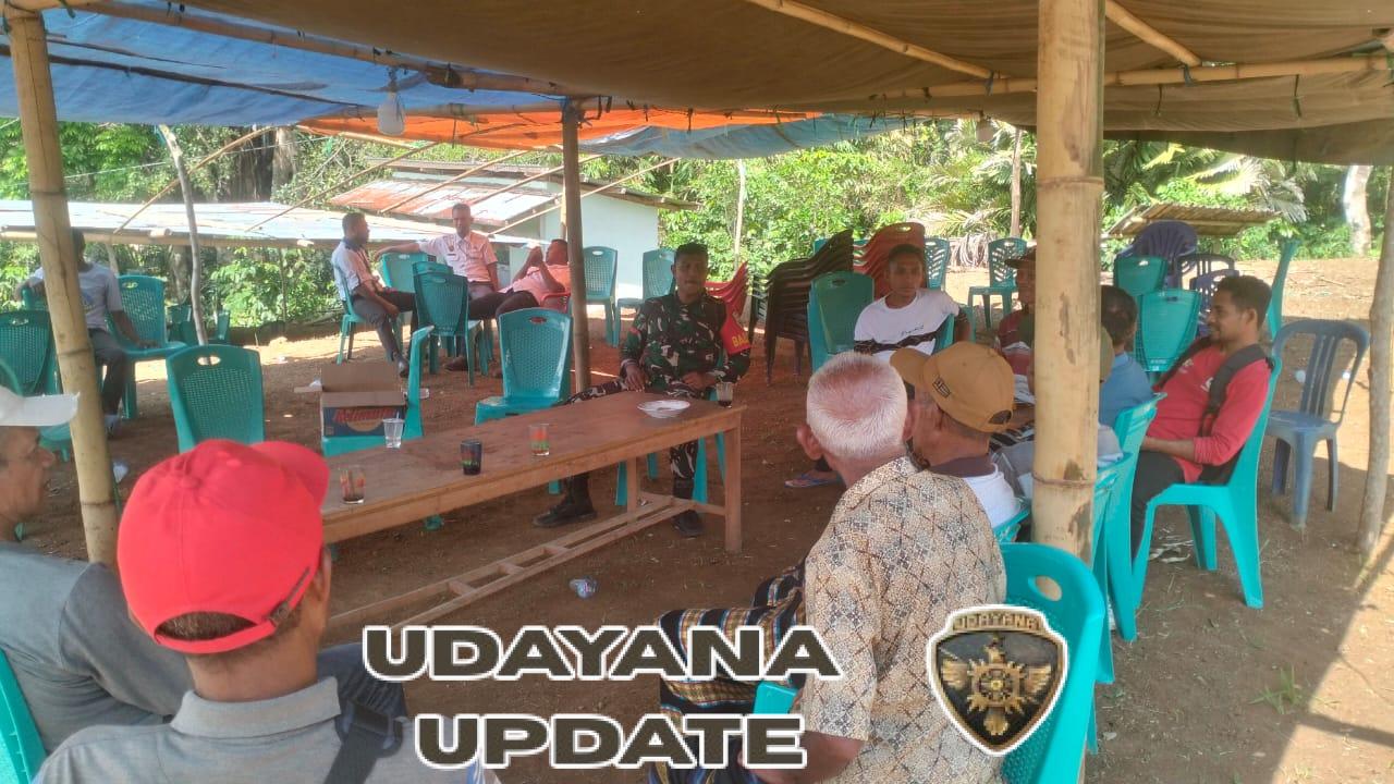 Babinsa Koramil Detusoko Laksanakan Komsos dan Pamwil, Pantau Kondisi Desa Detuara