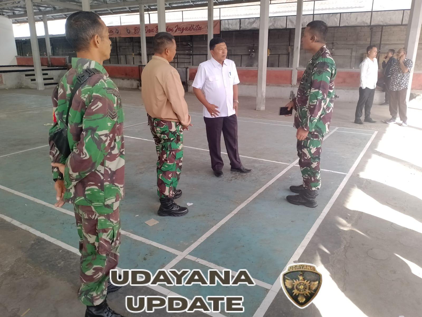 Dukung program pemerintah, Dandim 1623/Karangasem tinjau lokasi rencana pembangunan Koperasi merah putih.