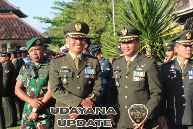 Penghormatan Kepada Pahlawan, Personel dan Persit Kodim Tabanan Hadiri Ziarah Nasional di Tabanan