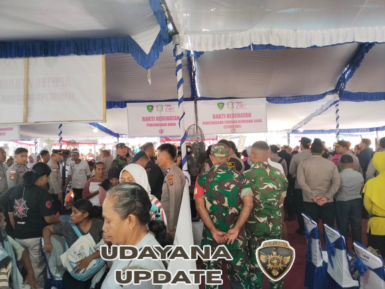 Sinergi TNI-Polri dan Pemerintah Daerah Terwujud dalam Kegiatan Bhayangkari Peduli di Ende