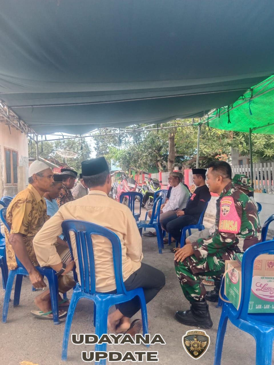 Babinsa Hu’u Ajak Warga Cek Kesehatan Secara Rutin