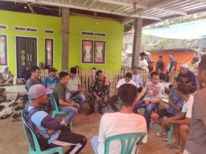 Komsos di Kelurahan Penaraga: Ajakan Jaga Kebersihan dan Waspada Berita Hoaks