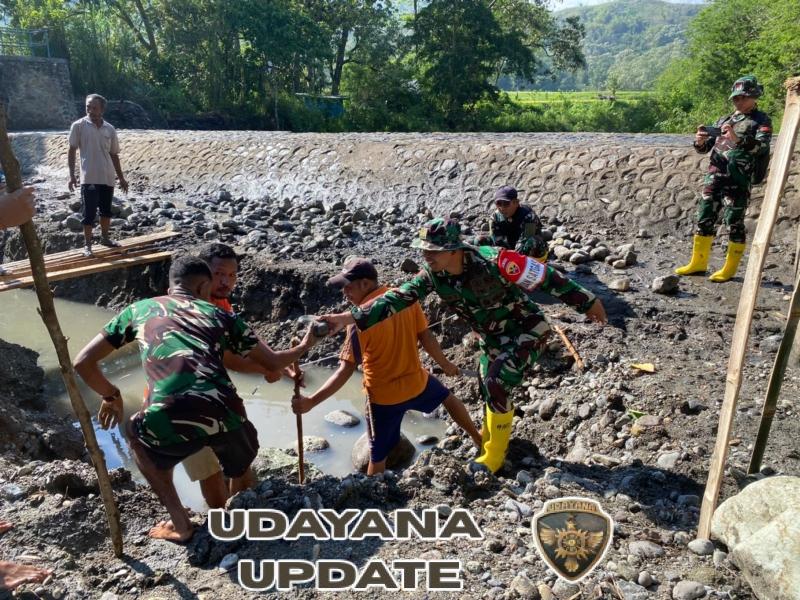 Letkol Inf. Imam Subekti Lakukan Pengawasan Progres TMMD ke-126 di Riung Barat`