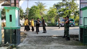Peduli Anak Yatim, Koramil 01/Praya Berikan Santunan