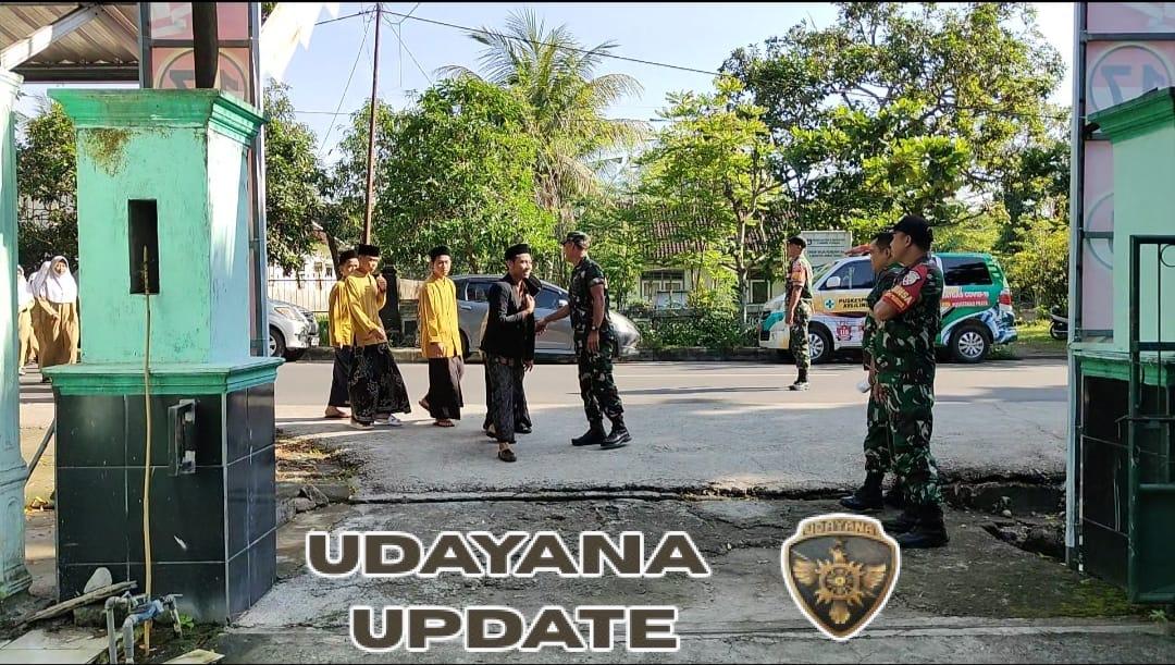 Peduli Anak Yatim, Koramil 01/Praya Berikan Santunan