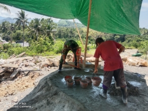 Babinsa Koramil 1602-01/Ende Pererat Sinergi dengan Masyarakat Desa Ondorea 1