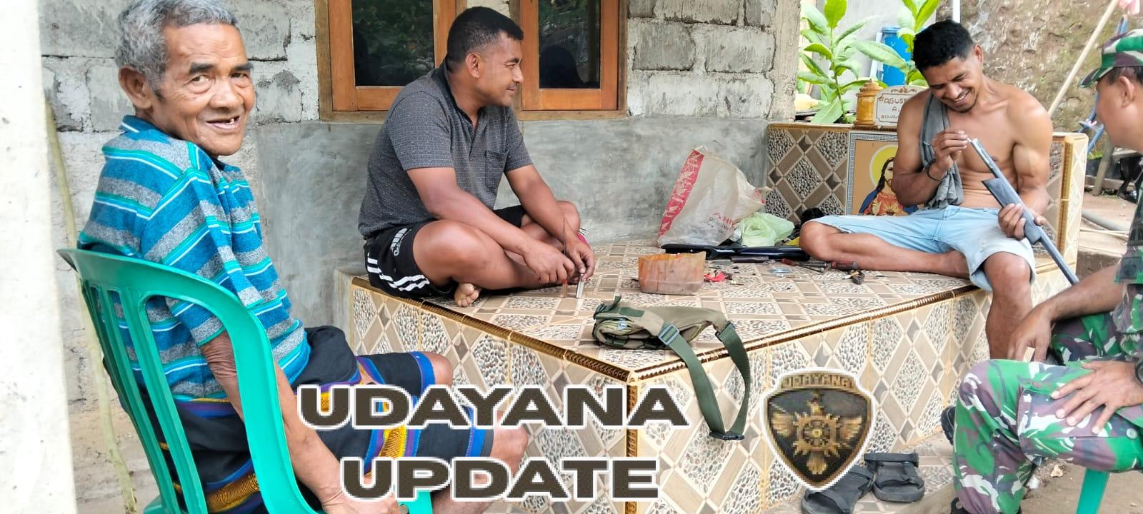 Tingkatkan Keamanan Wilayah, Babinsa Ende Lakukan Anjangsana dan Edukasi Warga