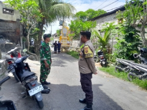 Tiga Pilar Di Negari Bersinergi Amankan Upacara Pengabenan