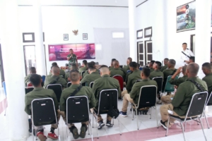 Mayor Inf Sambudi Tekankan Integritas dan Semangat Nasionalisme bagi Anggota Polhut Sumba Timur
