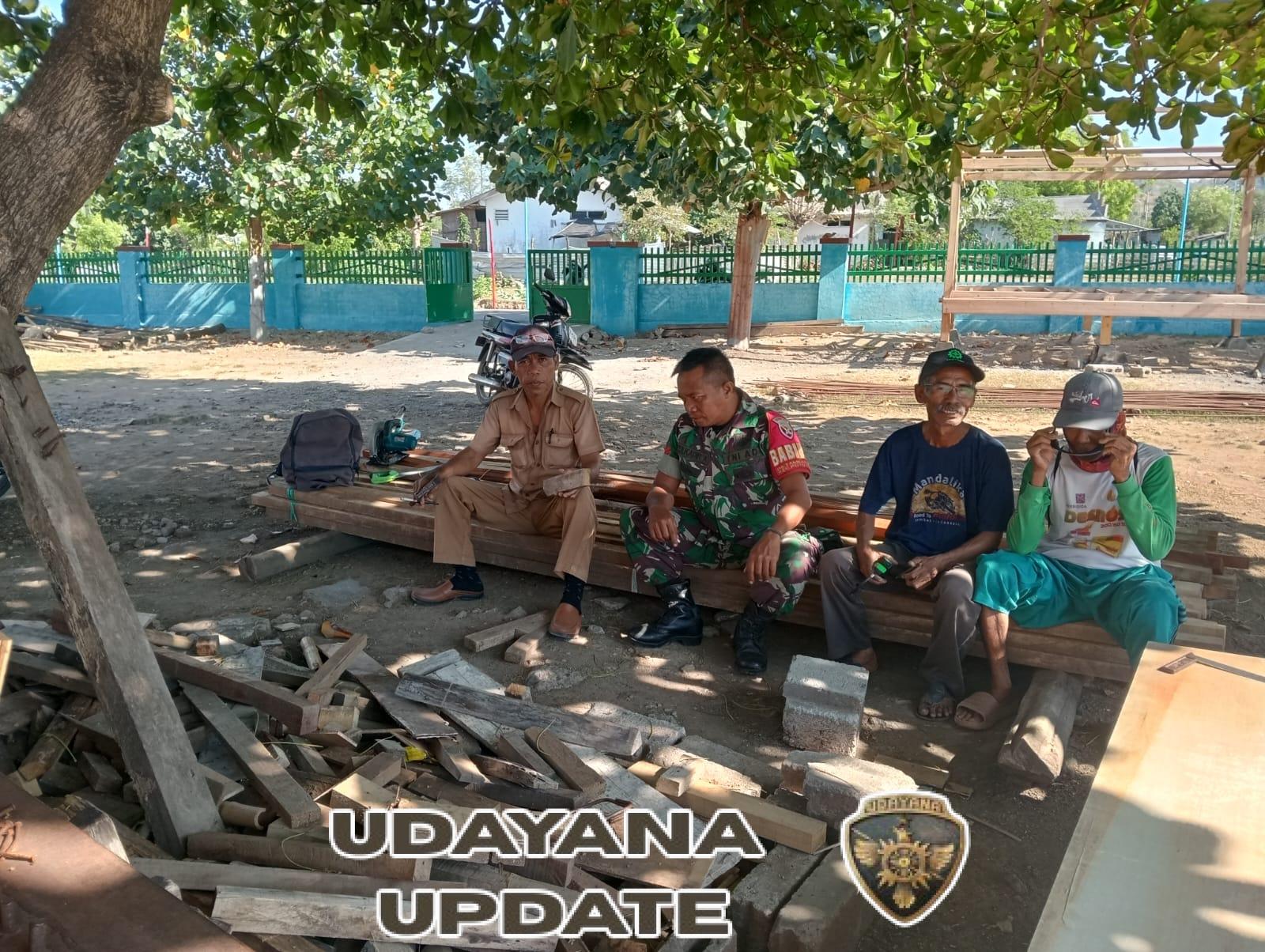 Babinsa Tambak Sari Aktif Bina Warga Lewat Komsos dan Monitoring Wilayah