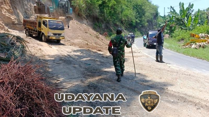 Wujud Dukungan TNI untuk Ekonomi Rakyat, Babinsa Alok Monitoring Pembangunan Koperasi Merah Putih