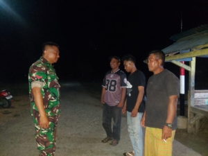 Pelda Anwar Pimpin Patroli Mandiri di Kecamatan Woha, Belo, dan Palibelo