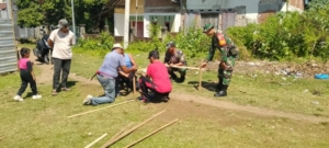 Sinergi TNI dan Masyarakat: Koramil Alas Mulai Persiapan Pembangunan Koperasi Merah Putih