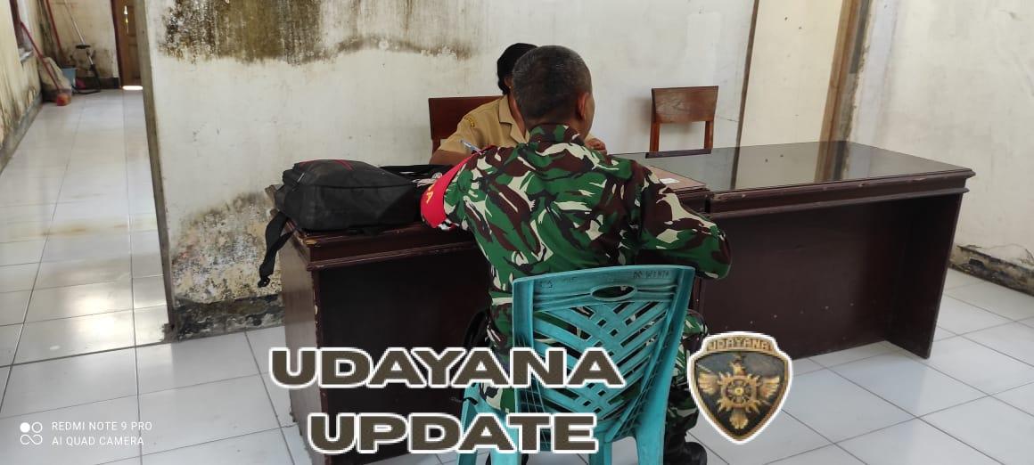 TNI Hadir di Tengah Masyarakat, Babinsa Wolowaru Pantau Keamanan dan Data Teritorial di Desa Wonda