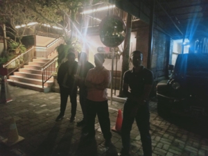 Pengamanan Tertutup Kodim Gianyar Kawal Kunjungan Jokowi dan Keluarga di Restoran Bebek Tepi Sawah