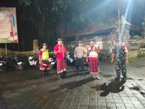 TNI, Polri, dan Pecalang Jaga Kelancaran Pelestarian Budaya di “Bara Festival”