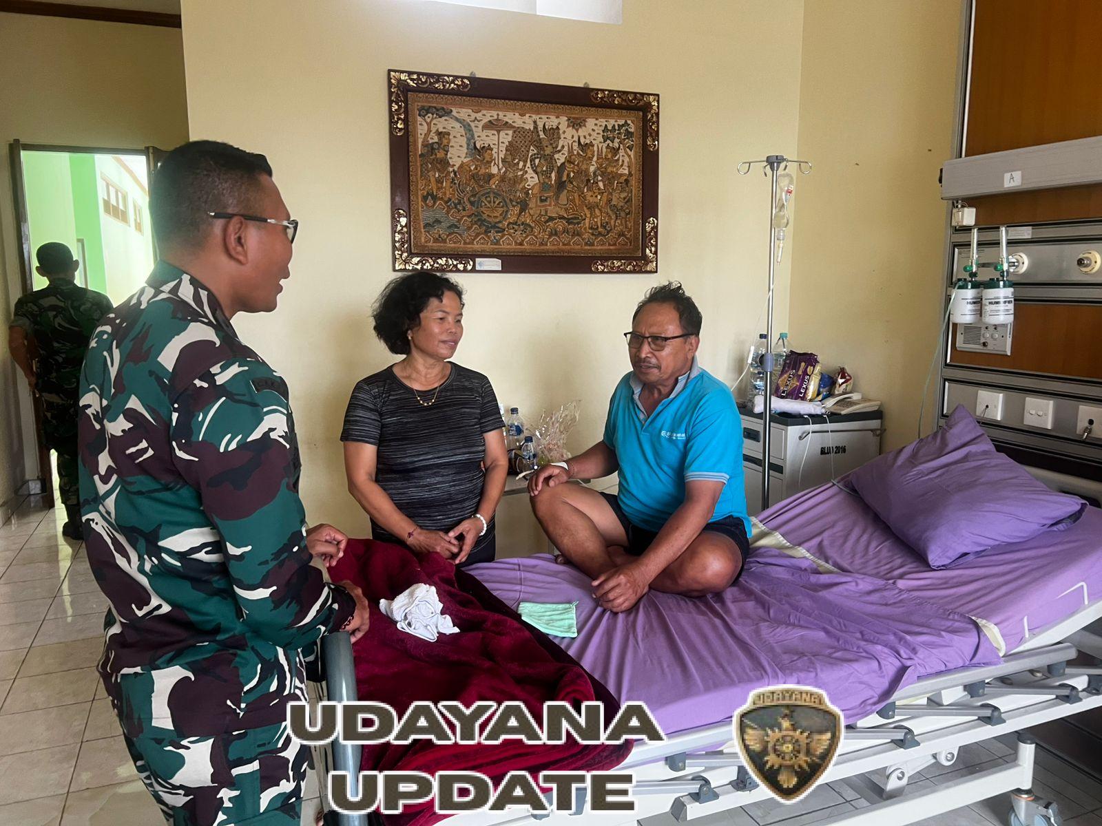 Dandim Klungkung Gelar Kunjungan Sosial Di RSUD Klungkung