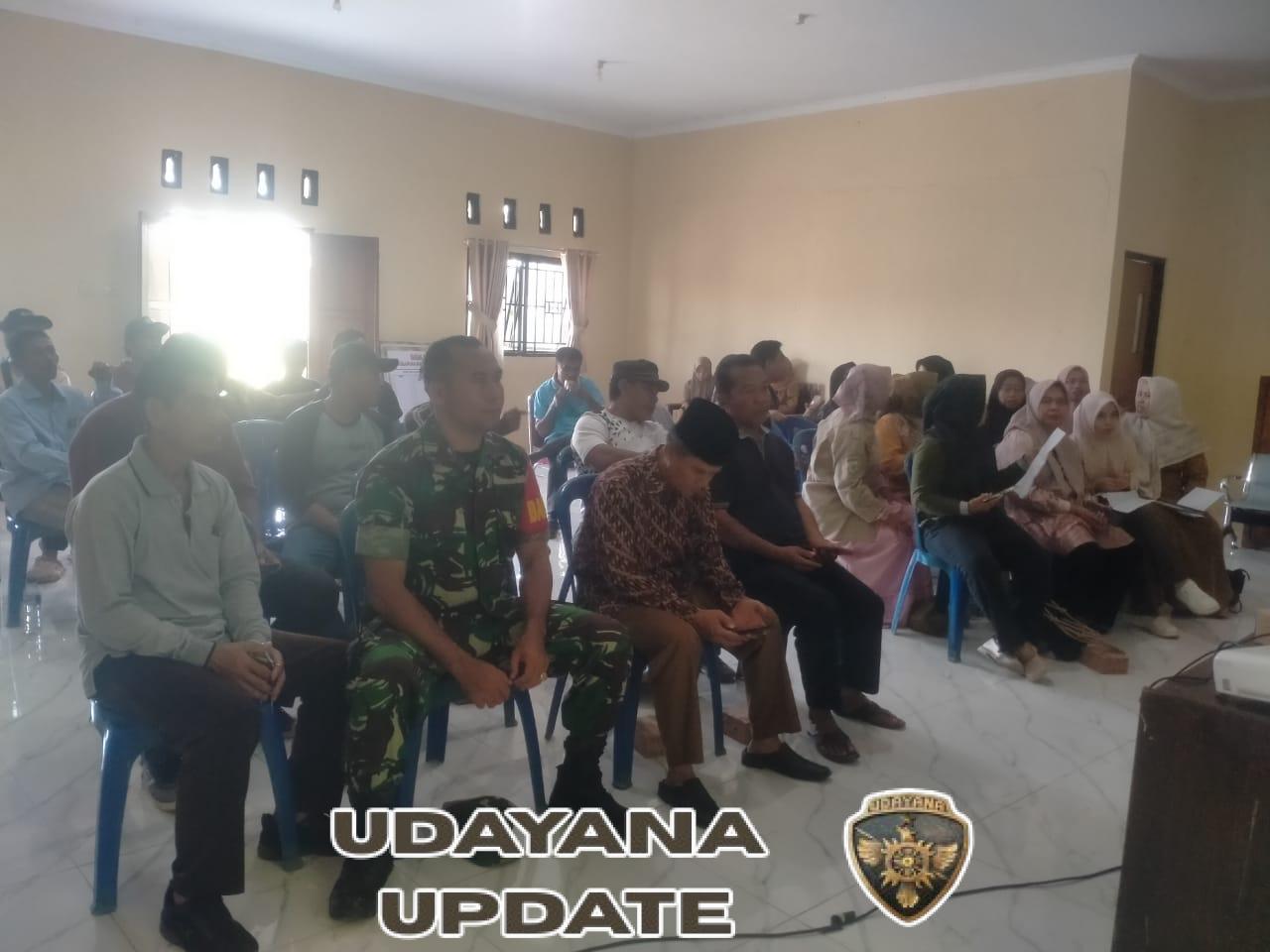Sinergi Babinsa dan Pemerintah Kelurahan Sukseskan Rapat Muskelsus DTSEN di Telaga Bertong