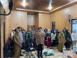 Babinsa Benete Hadiri Musyawarah Desa Pemutakhiran Data Tunggal Sosial dan Ekonomi Nasional (DTSEN) Tahun 2025