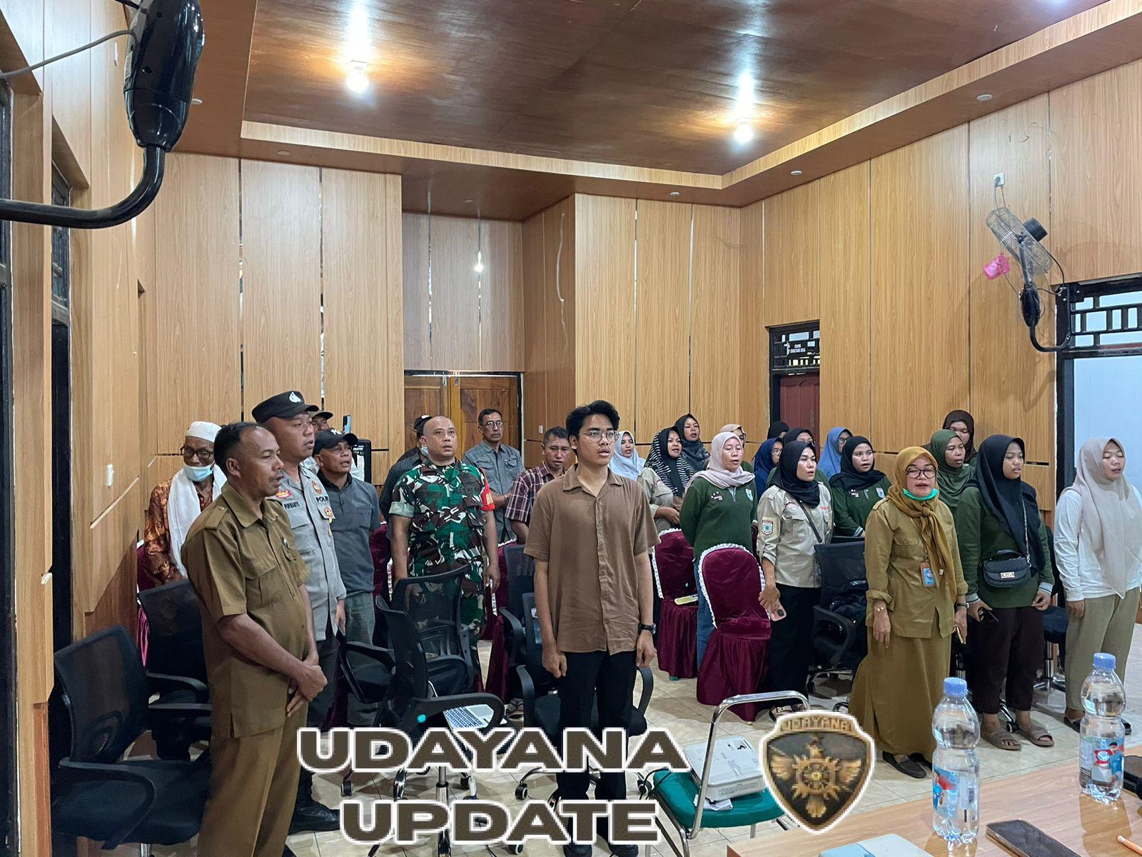 Babinsa Benete Hadiri Musyawarah Desa Pemutakhiran Data Tunggal Sosial dan Ekonomi Nasional (DTSEN) Tahun 2025