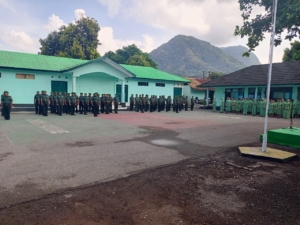 Dandim 1602/Ende: Kenaikan Pangkat Merupakan Amanah yang Harus Dipertanggungjawabkan