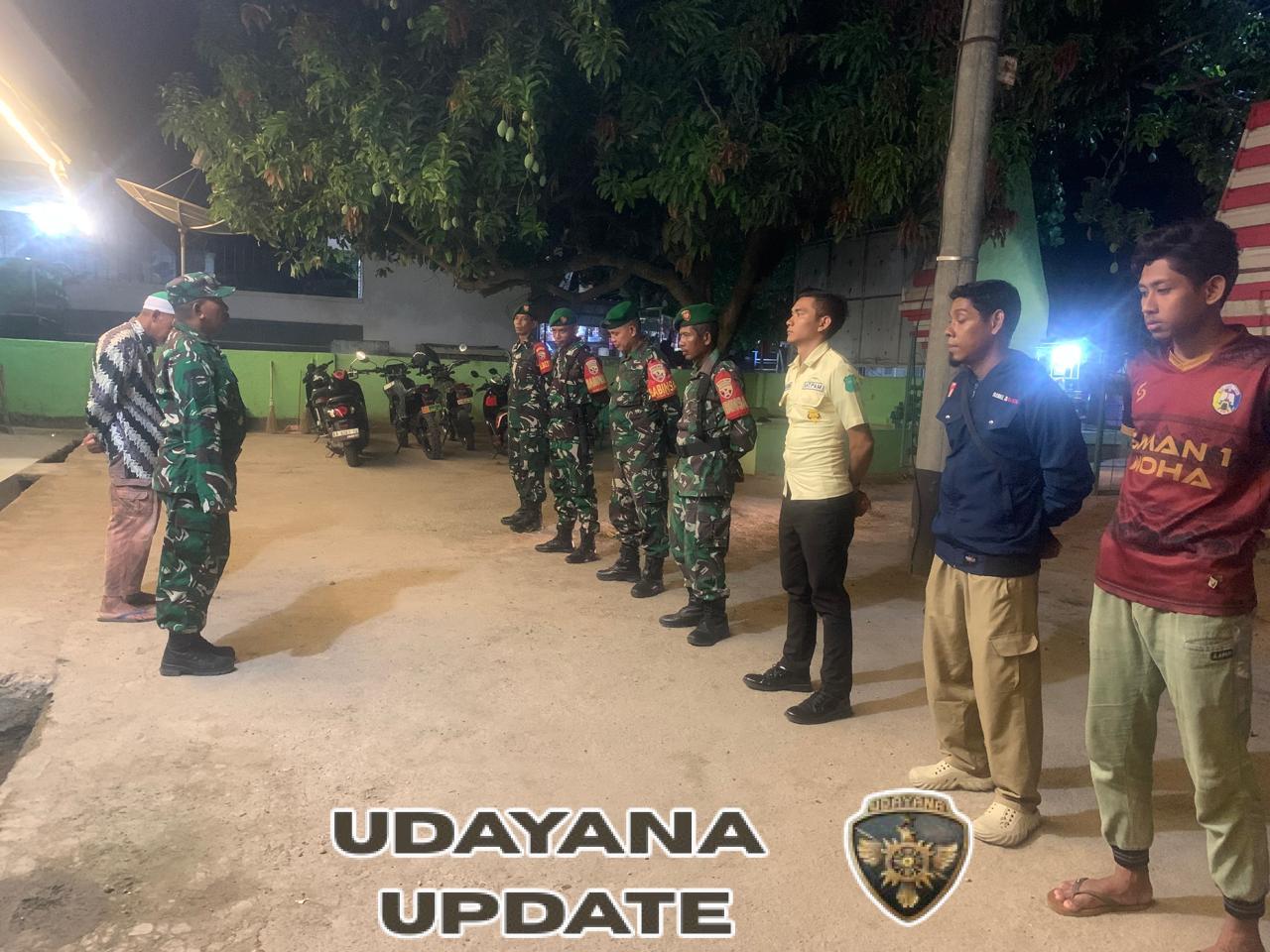 Sinergi TNI, Pol PP, dan Tokoh Masyarakat Perkuat Patroli Siskamling di Kabupaten Bima