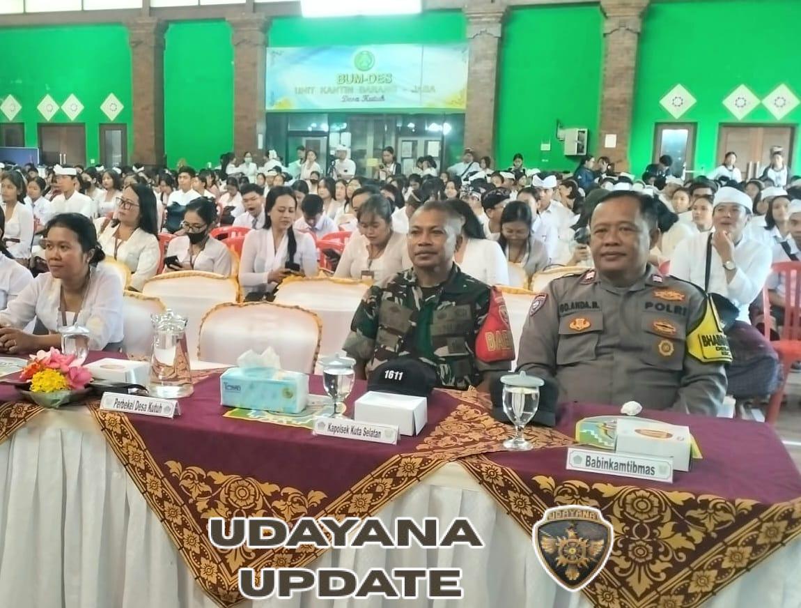 Babinsa Serka Dominggus Mai Sila, Dukung Pembukaan OSF di SMAN 1 Kuta Selatan Membangun Kreativitas dan Bakat Siswa