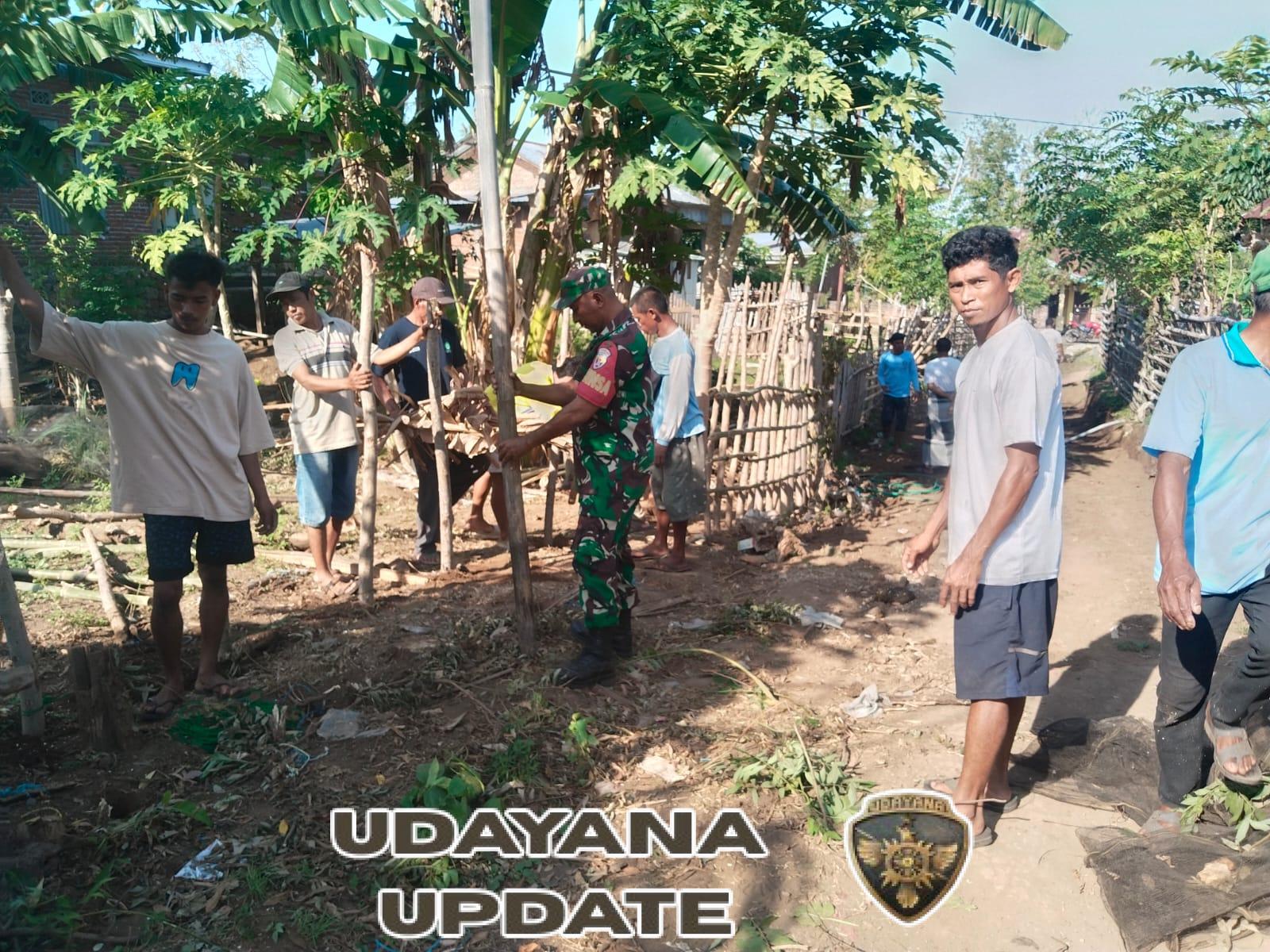 Sinergi TNI-Masyarakat, Jalan Baru Desa Calabai Segera Dirabat Beton