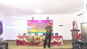 Lettu Inf Rafael Tende Tekankan Bahaya Disintegrasi Bangsa di Hadapan Siswa SMAN 2 Waingapu