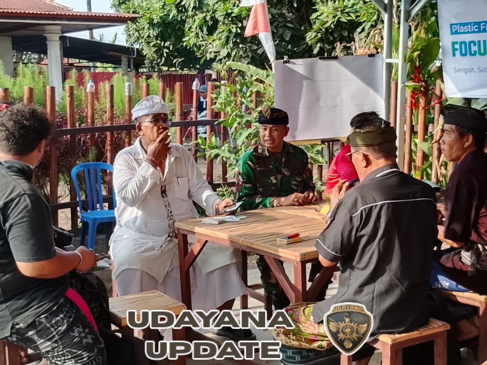 FGD Avirama Foundation di Sangsit, Danramil 1609-09/Sawan Dorong Sinergitas Program Pemberdayaan Masyarakat