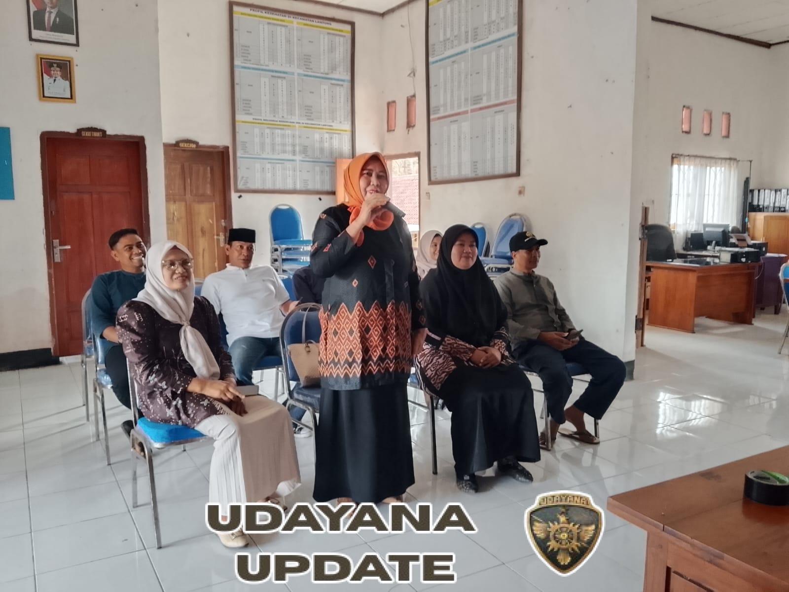 Mini Lokakarya Lintas Sektor di Lantung, Babinsa Tekankan Pentingnya Gizi dan Kepedulian Masyarakat