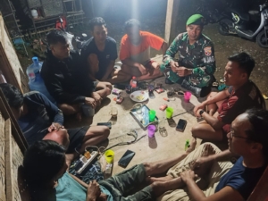 Serda Sukardin Aktif Patroli Malam, Perkuat Silaturahmi dan Keamanan Warga