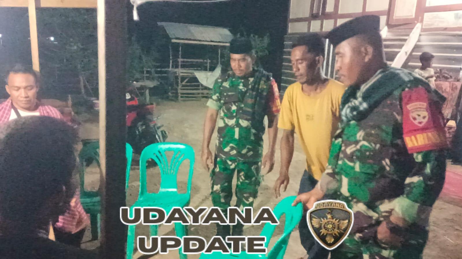 Koramil Woha Perkuat Keamanan Wilayah Lewat Patroli Siskamling di Tiga Kecamatan