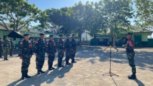 Yonarmed 12 Kostrad Gelar Upacara Kenaikan Pangkat Serentak di Belu dan Ngawi