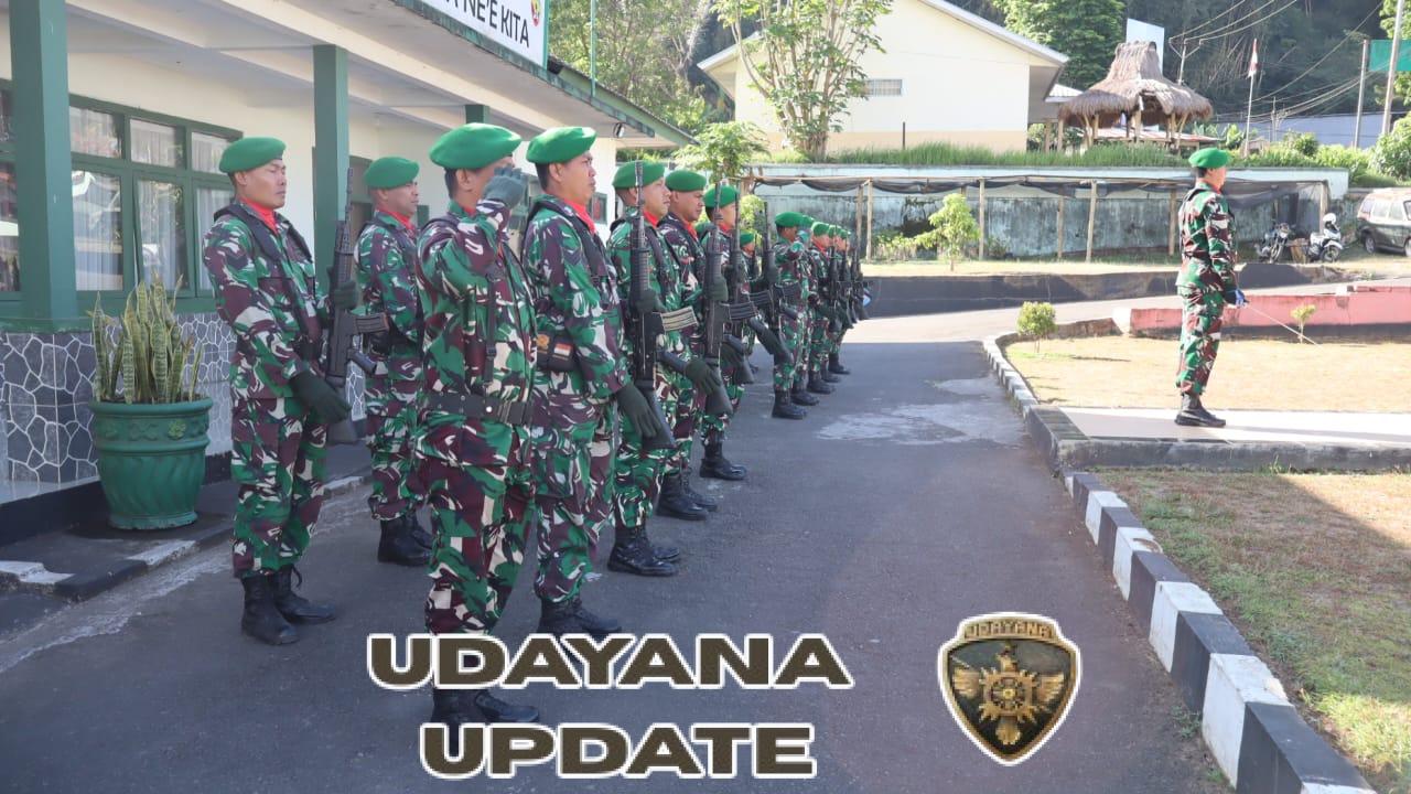 Prajurit Kodim 1625/Ngada Ikuti Upacara 17-an, Dandim Ajak Tingkatkan Profesionalisme